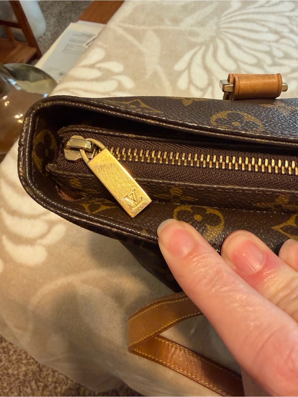 Louis Vuitton Monogram Cabas Piano Shoulder Tote VI1013 - Picture 9 of 16